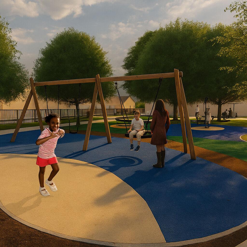 St. Joseph Children's Home playground rendering